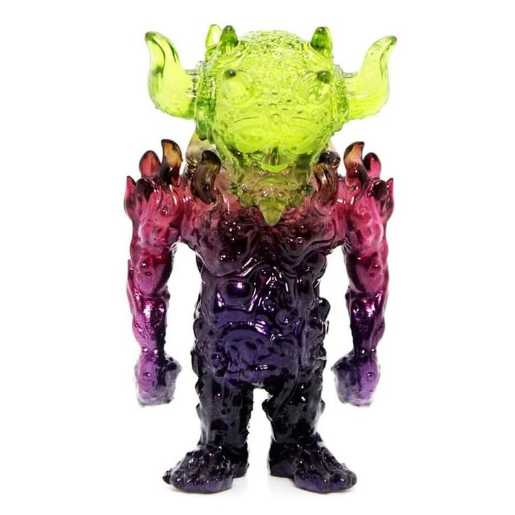 The Broken One Mini Green Purple by Bendito Calabazo