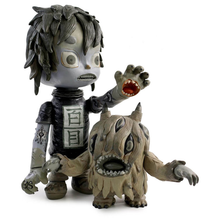 The Eyes Black & White by 1000Tentacles Studio