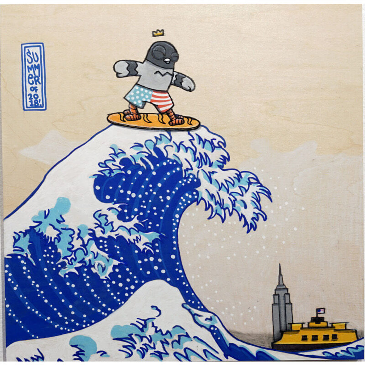 The Great Apple Waves 