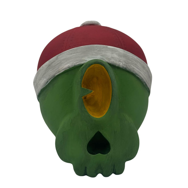 The Grinch Skull by NatGio