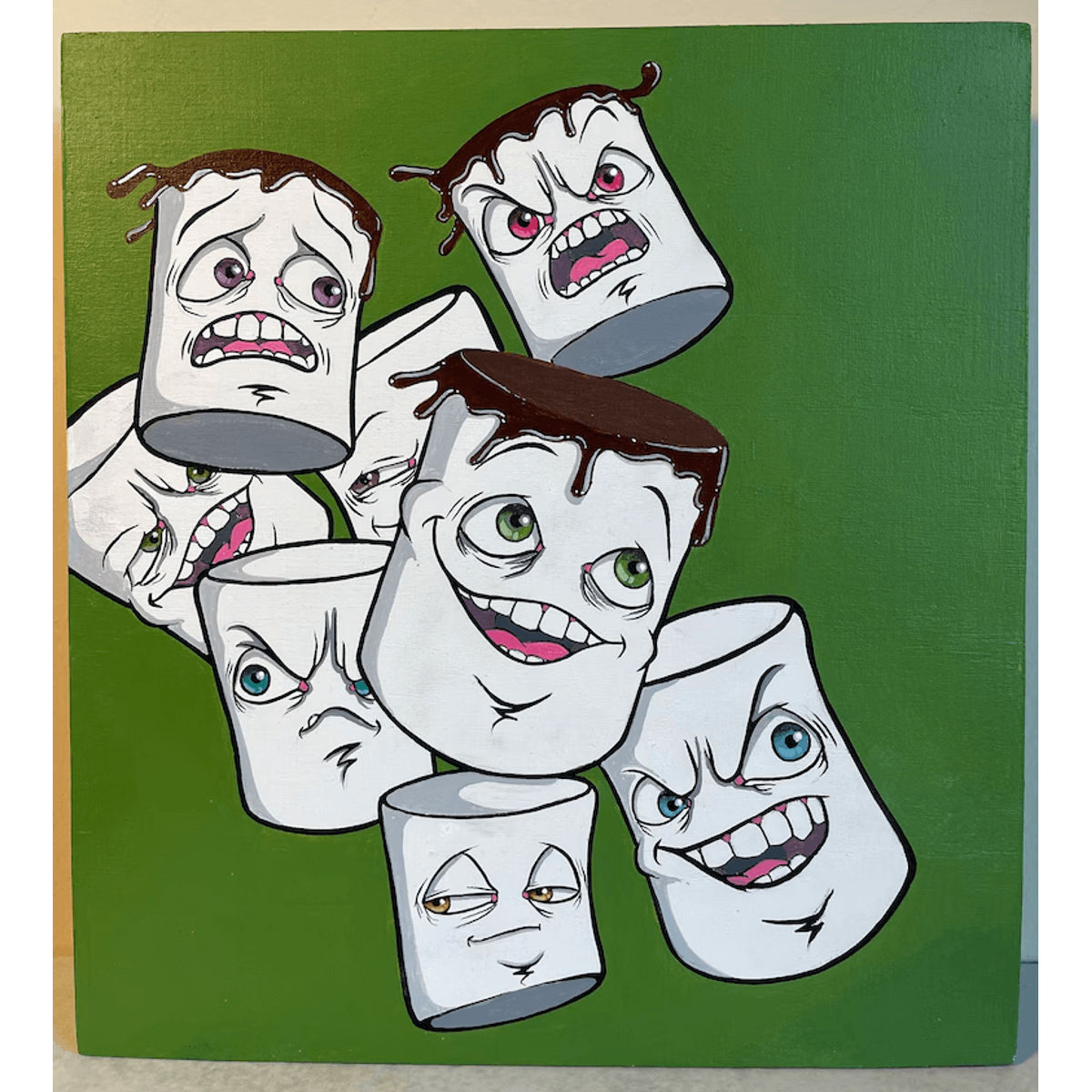 The Harshmallows Wood Pannel