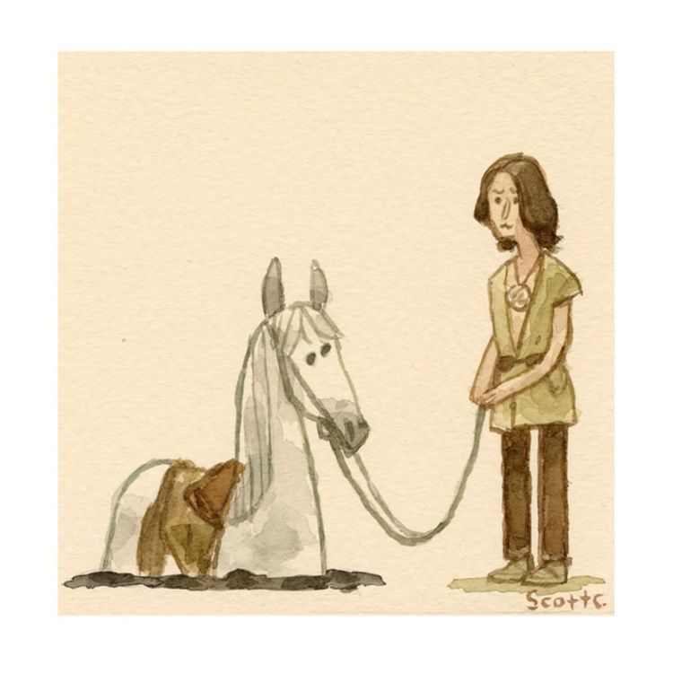 The Horse and the Boy : Never Ending Story by Scott Campbell (Scott C)