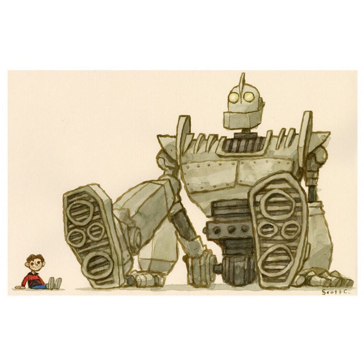 The Large Metal Friend by Scott Campbell (Scott C)