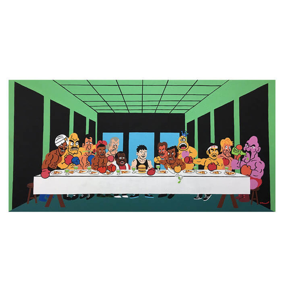 The Last Supper (Punch Out!! Edition) Open Edition Print