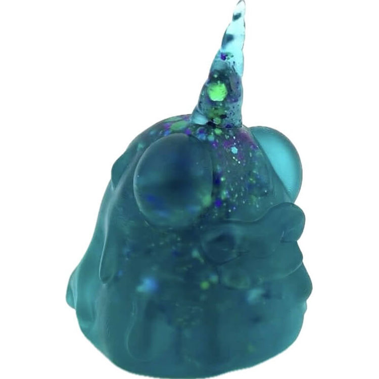 "The Little Merblob" Double Cast Blobicorn by Doompy
