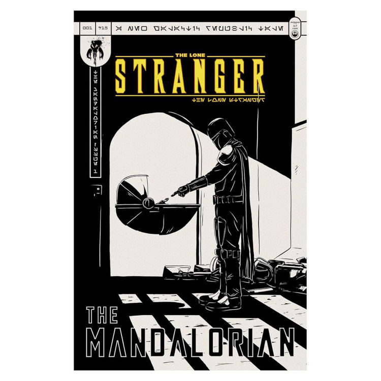 The Lone Stranger : Issue #1 The Mandalorian by OTTO (Omar Martinez)
