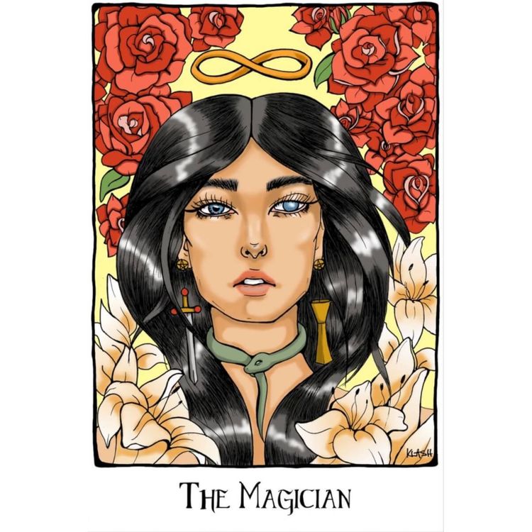 The Magician by Albino Kitty (Alyssa Klash)