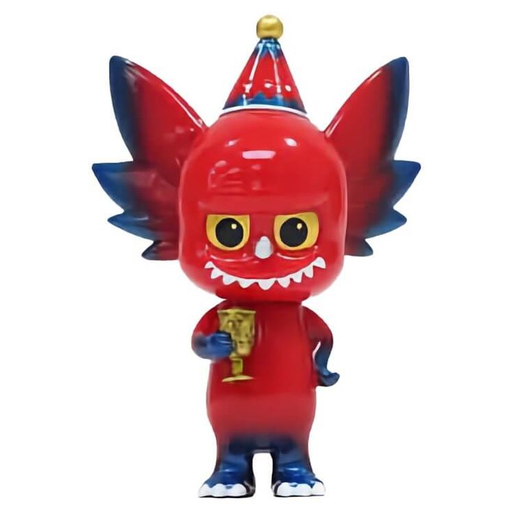 The Monsters Mini Pippo Red Blue by Kasing Lung