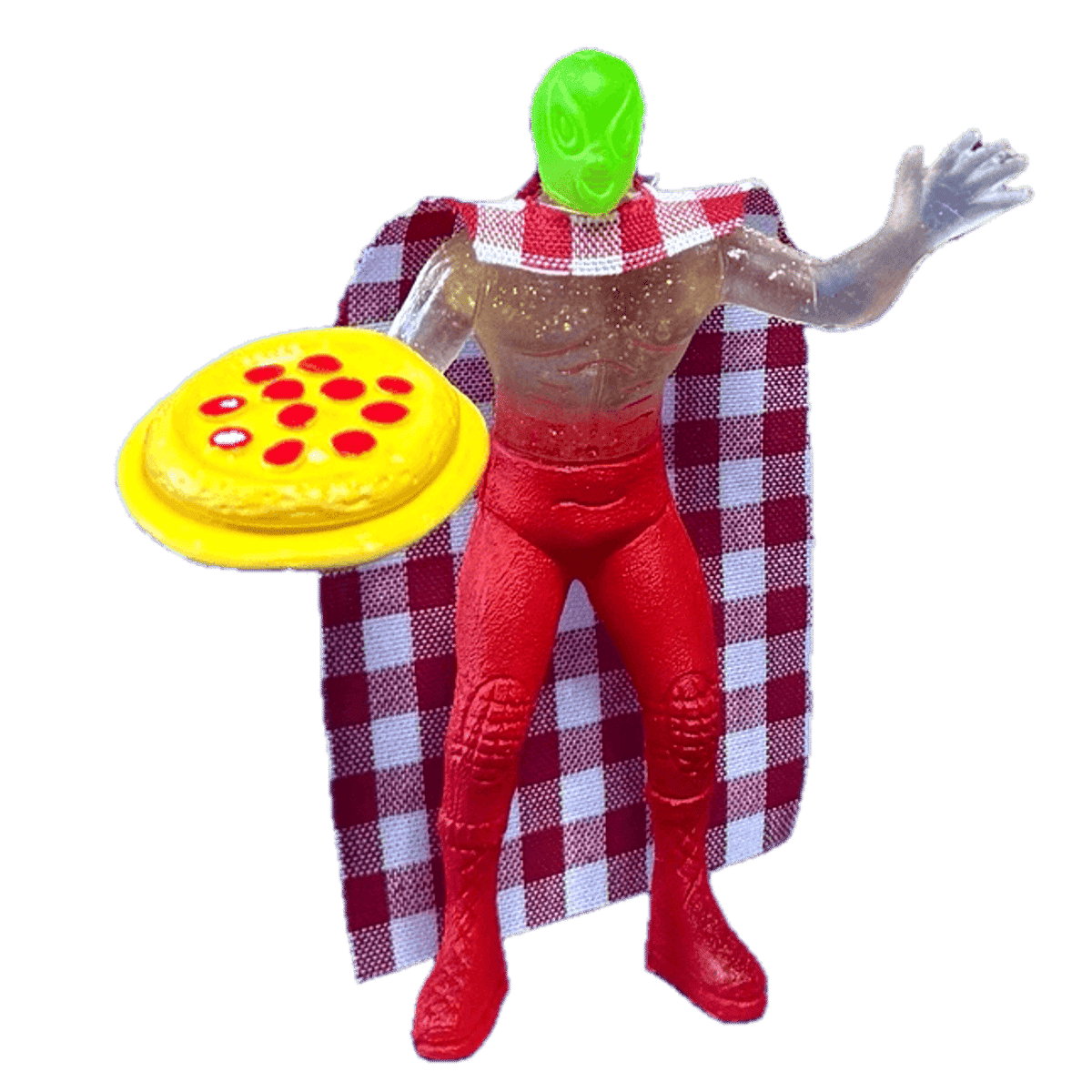 The Pizza Luchador - Red