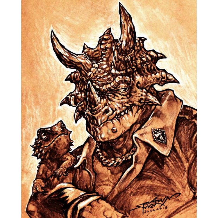 The Renaissance Vito Robert Triceratops Boss by Spawnmax