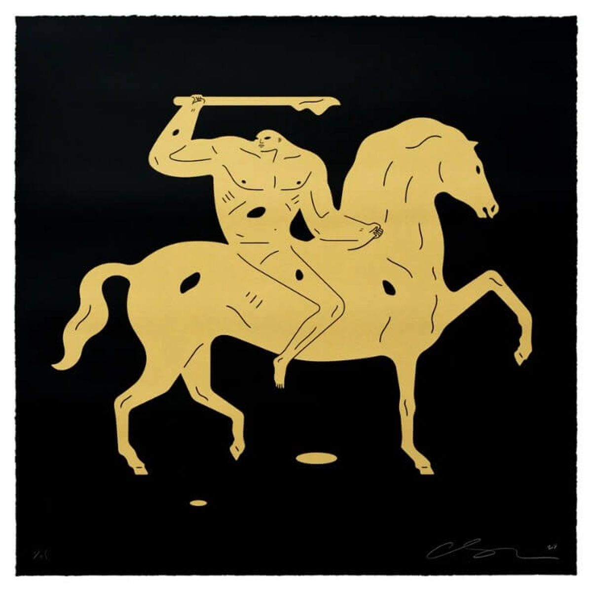 The Return (Black And Gold)