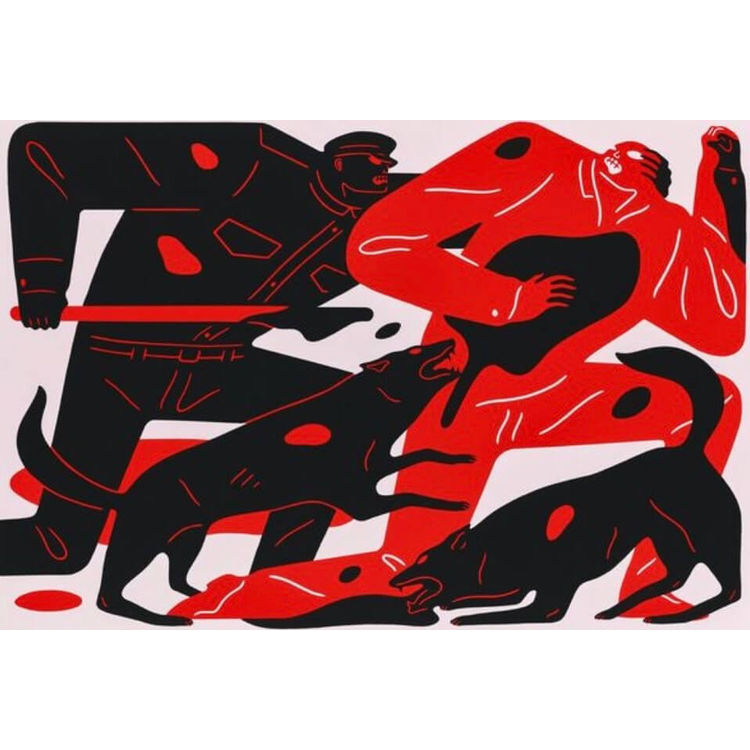 The Runner by Cleon Peterson