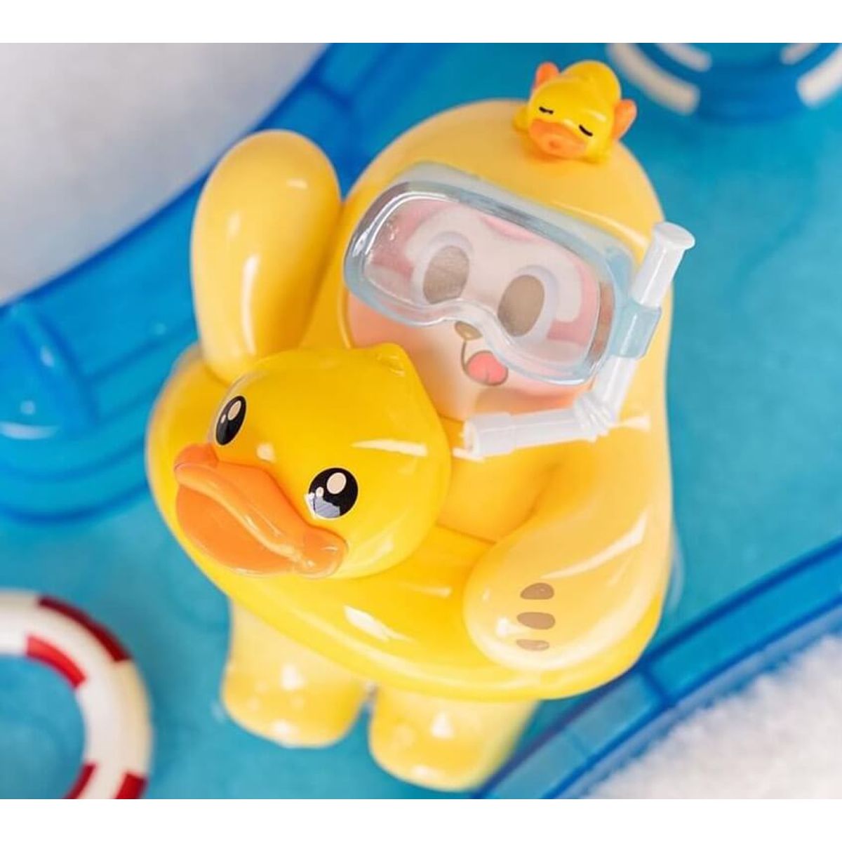 The SLLO Yellow Duck Swim Ring