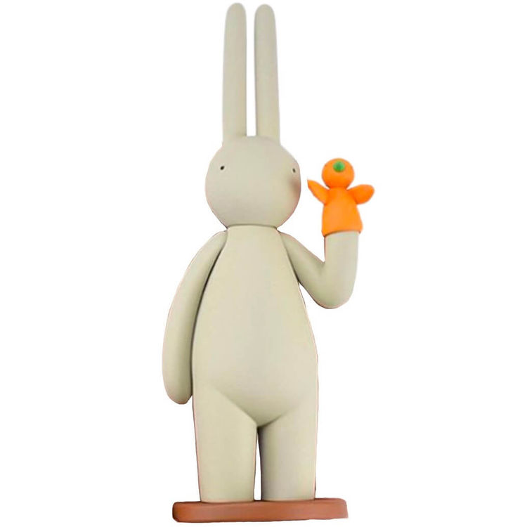 The World Of In-Jokes - Beige Lapin by Mr. Clement