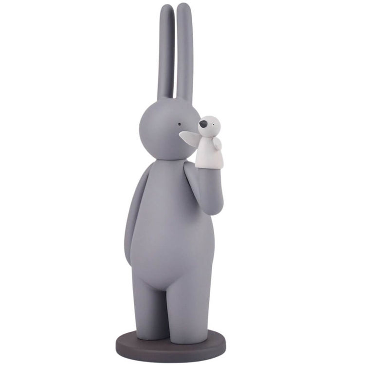 The World Of In-Jokes - Grey Lapin by Mr. Clement