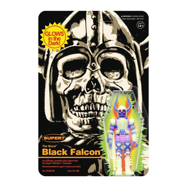 The Worst - Black Falcon (GID) by Super7