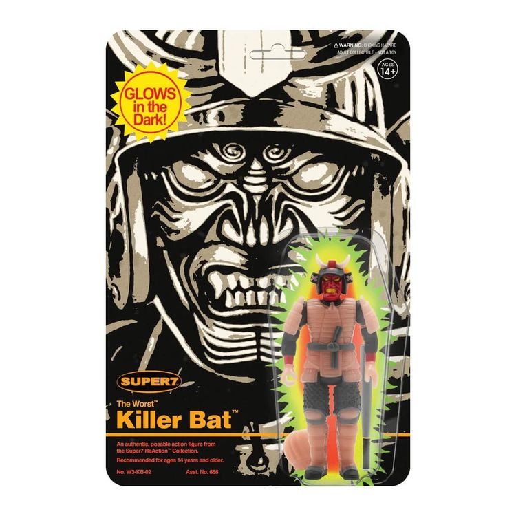 The Worst - Killer Bat  (Red GID)  by Super7