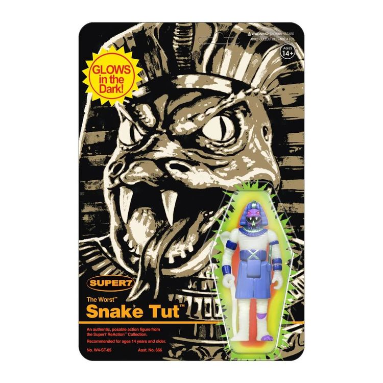 The Worst - Snake Tut (GID) by Super7