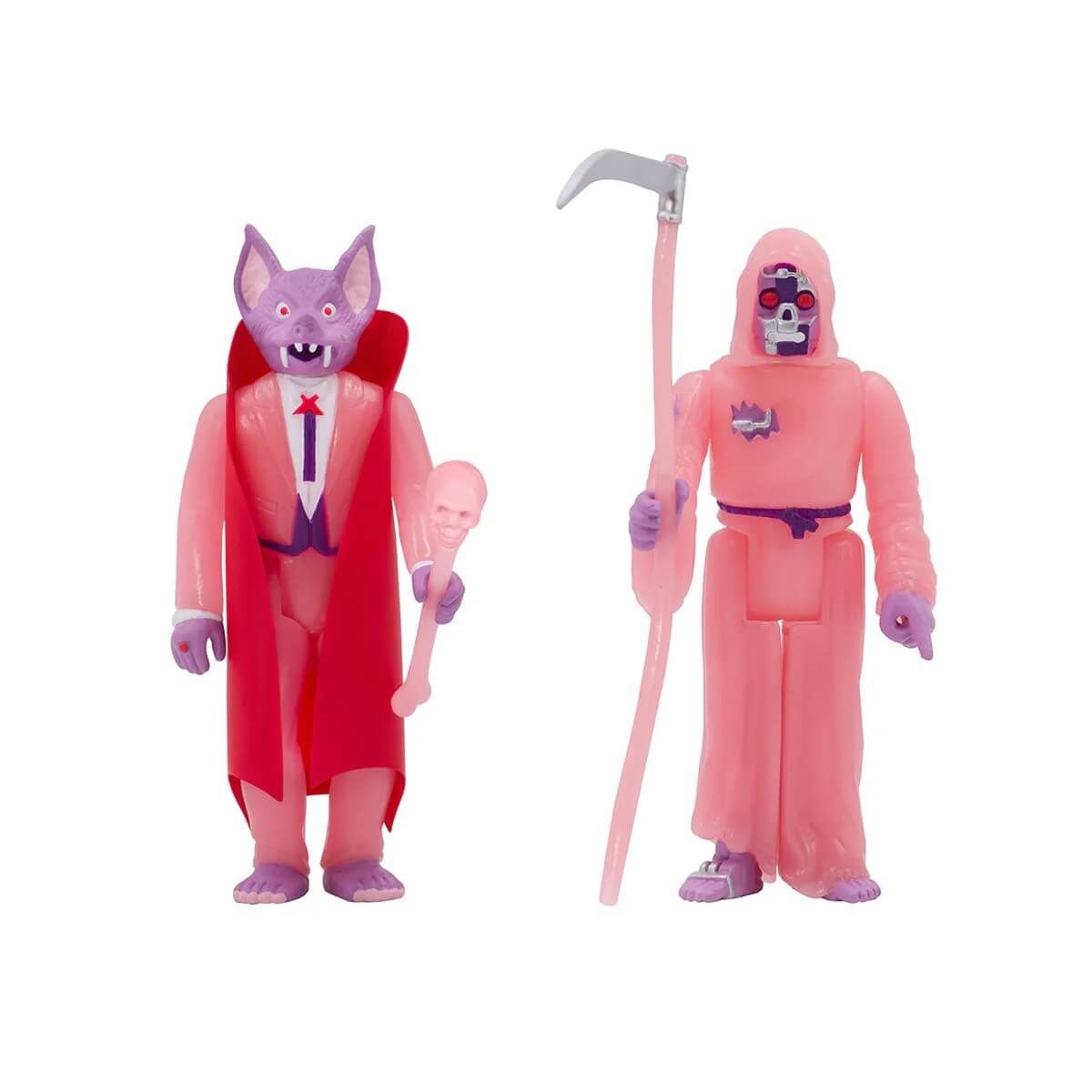 The Worst - Valentines Day 2pk.  Batula & Robot Reaper (Pink GID)