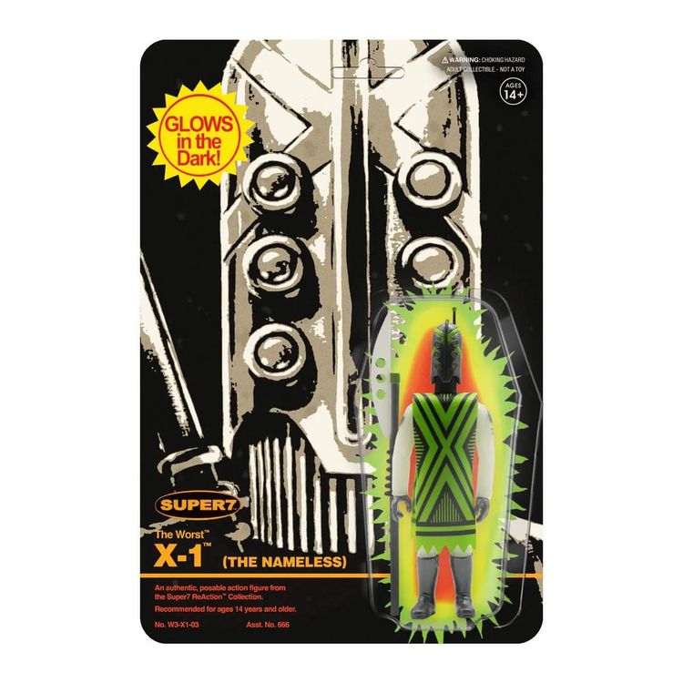 The Worst - X-1 (The Nameless) (GID) by Super7