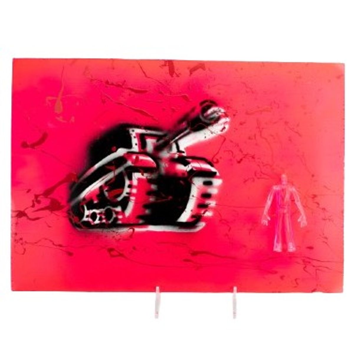 Those Who Long for Peace Must Play for War (Pink)