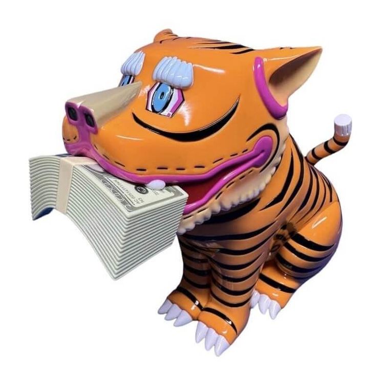 Tibeo Bites Money Tiger by Headlock Studio