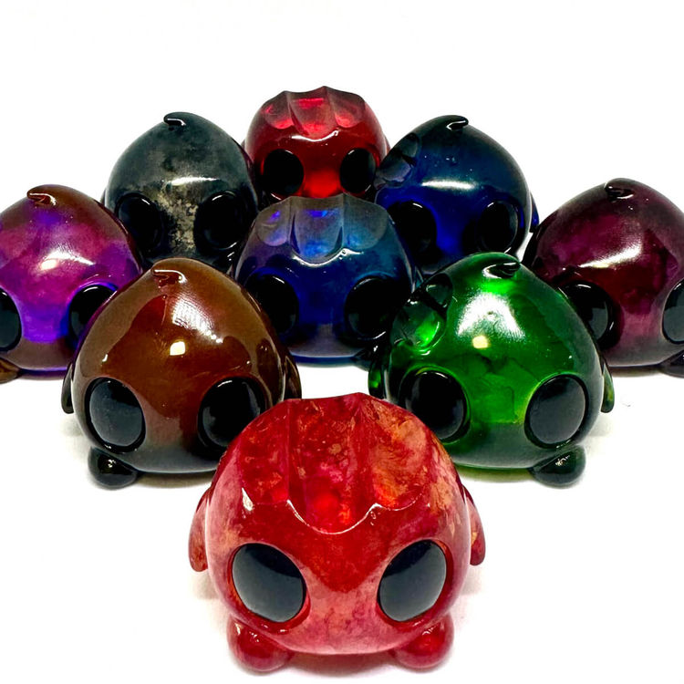 Tie Dye Bites  by Trash Panda Toys