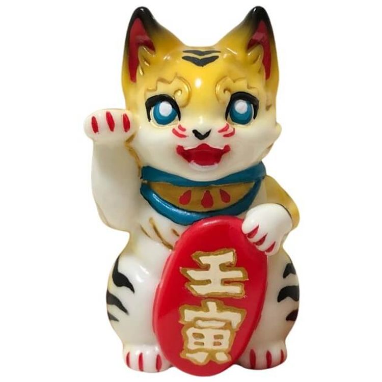 Tiger Bake Lucky Cat by Genkosha