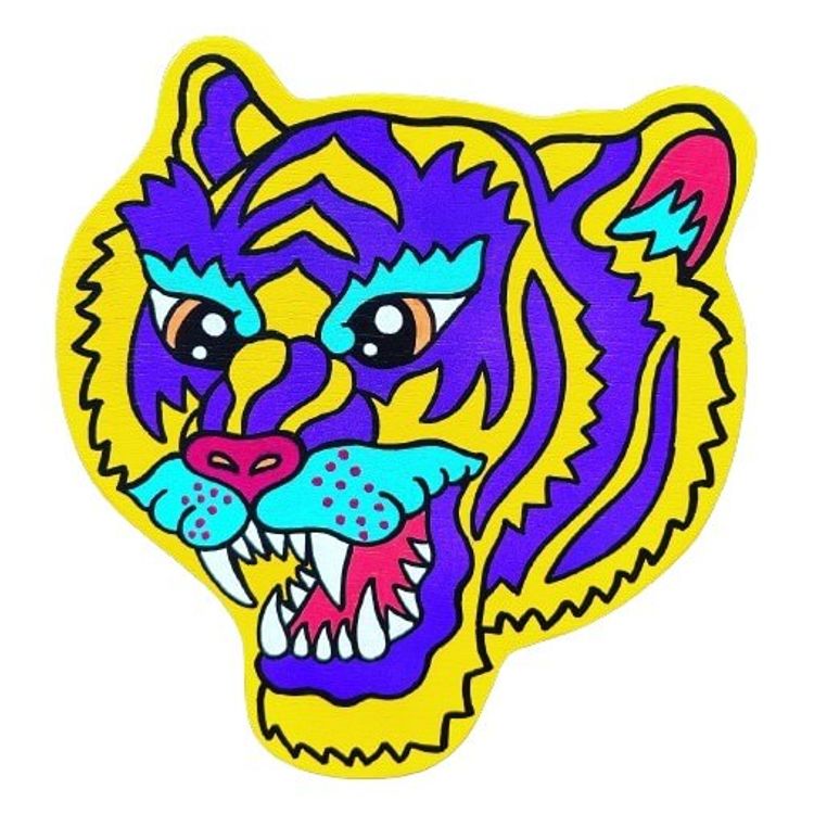 Tiger Head by Dominick Navarra