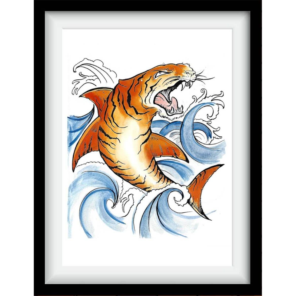 Tiger Stripped Shark