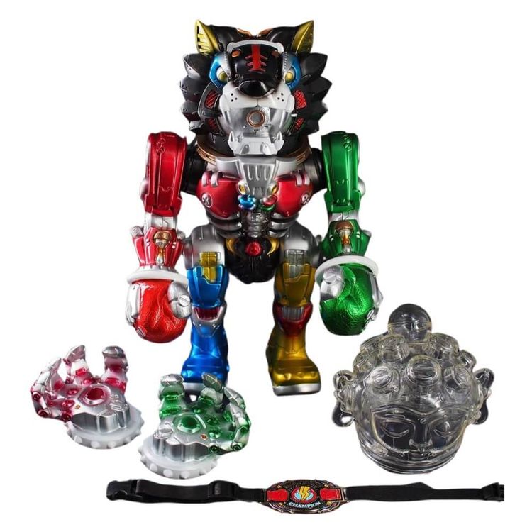 Tigerpunch 'Galactic Contender' (with Nyan 'Galactic Soul' Clear Helmet') by Mechnoiz Toys