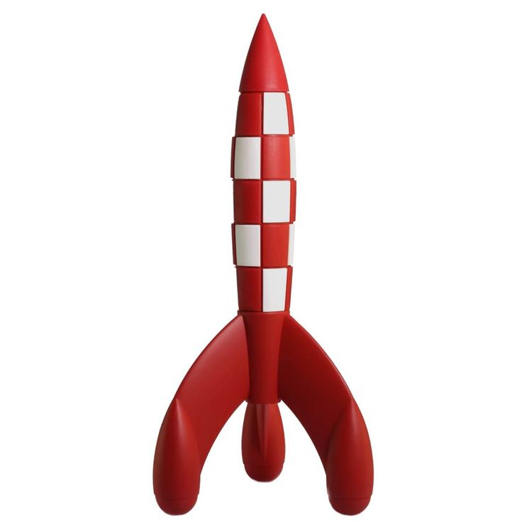 Tintin Moon Rocket by Hergé