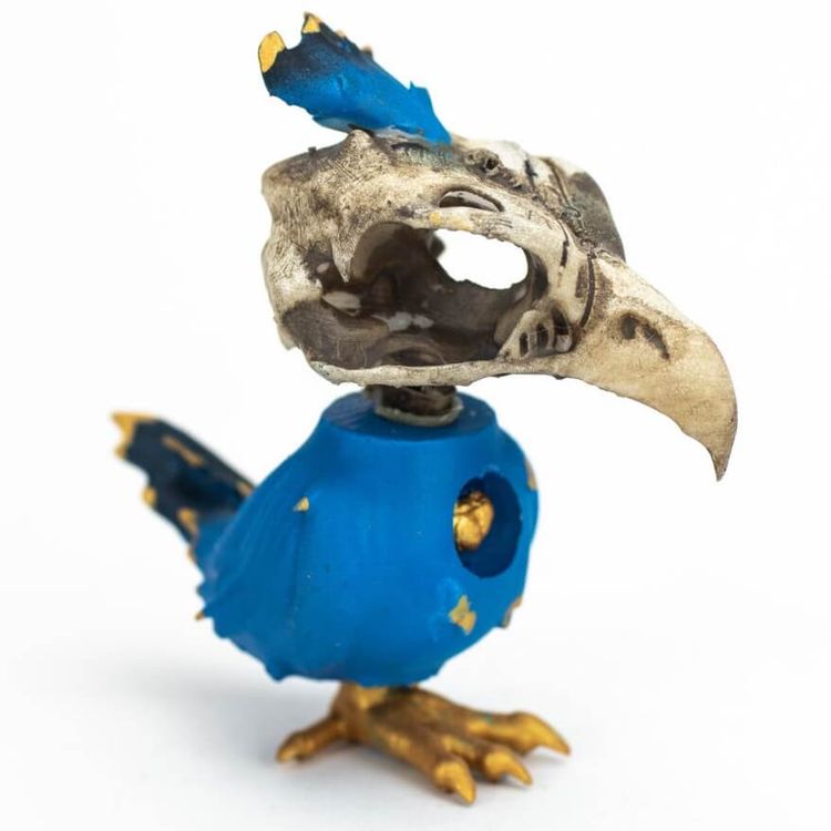 Tiny Walking Gilded Echo by Monster Ego