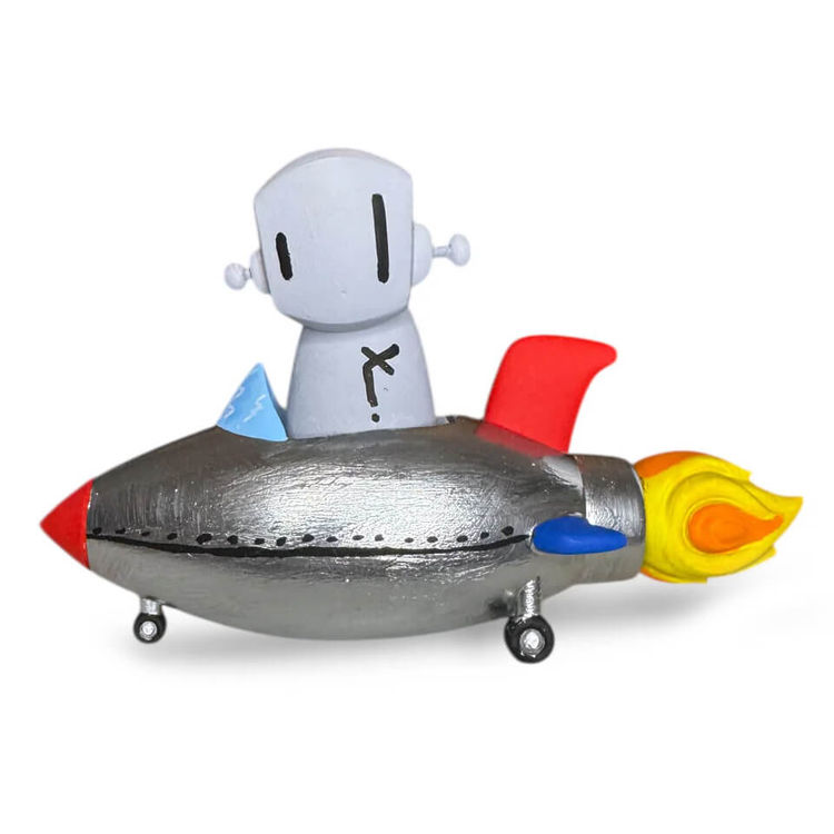 To the Moon and Back (Rocket Robot Series) by ChrisRWK