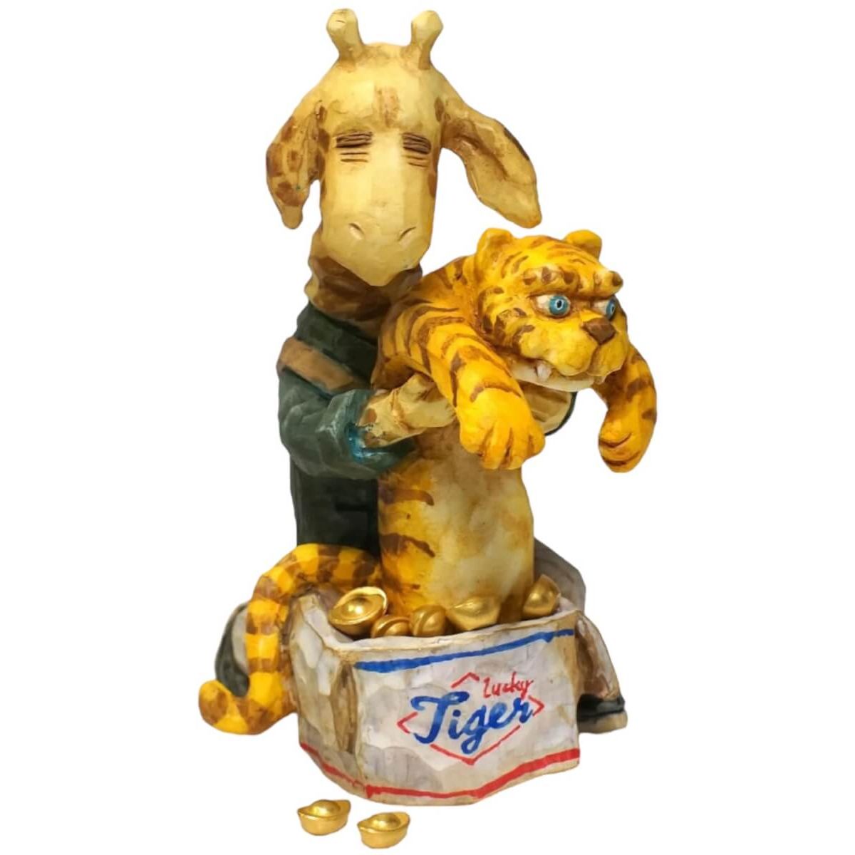 Today, I delivered a Lucky Tiger