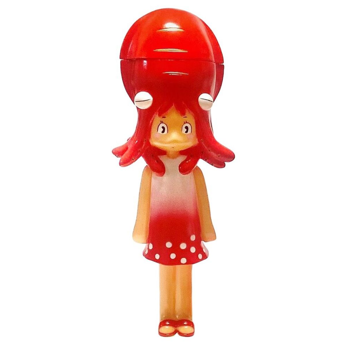 Tokio Q-BAN GIRLS Cuttlefish Red White