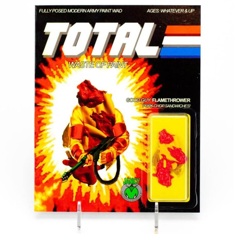 Total Waste Of Paint: Flamethrower by Janky Toys