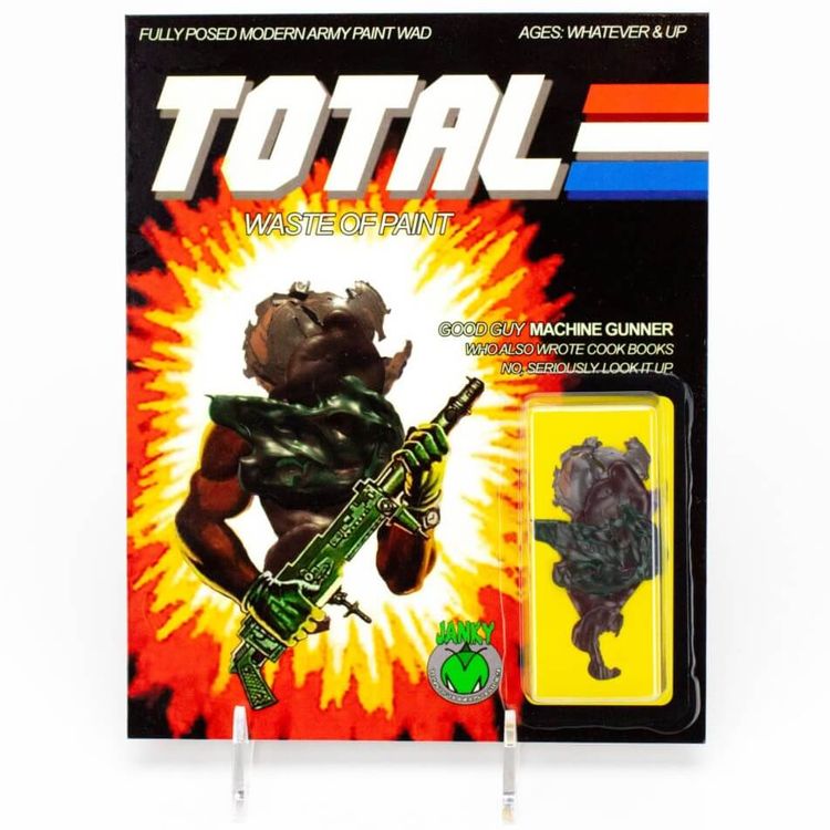 Total Waste Of Paint: Machine Gunner  by Janky Toys