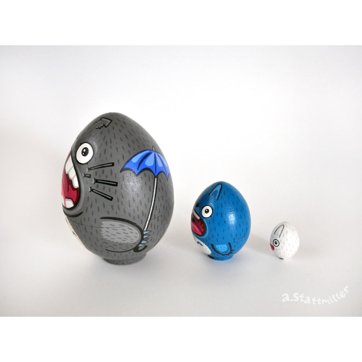 Totoro Nesting Eggs