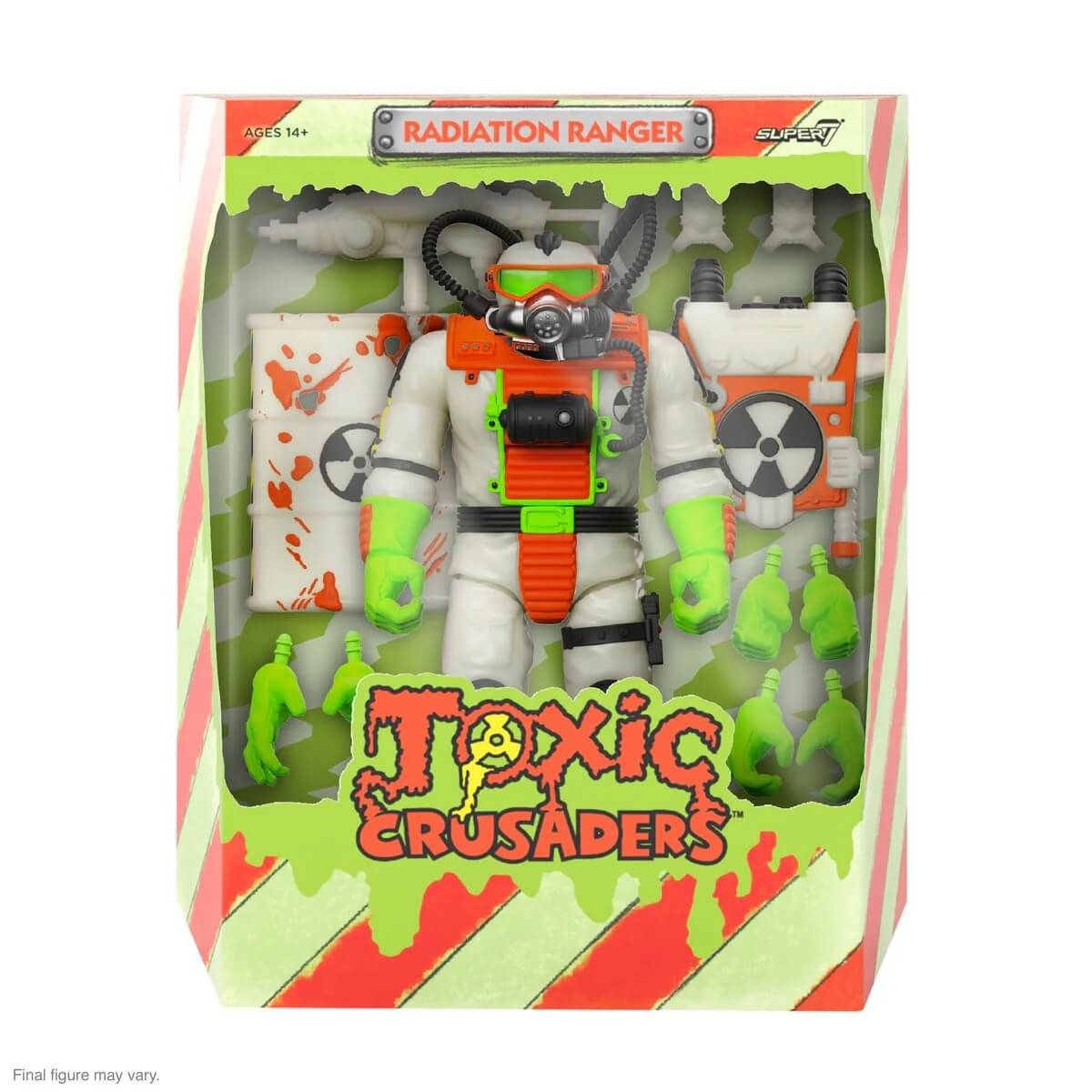 Toxic Crusader ULTIMATES! Radiation Ranger (Glow)
