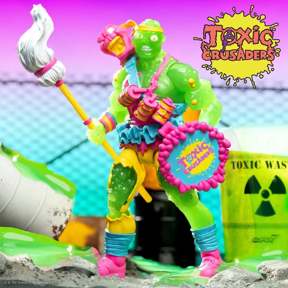 Toxic Crusaders - Toxie (Slime Glow)