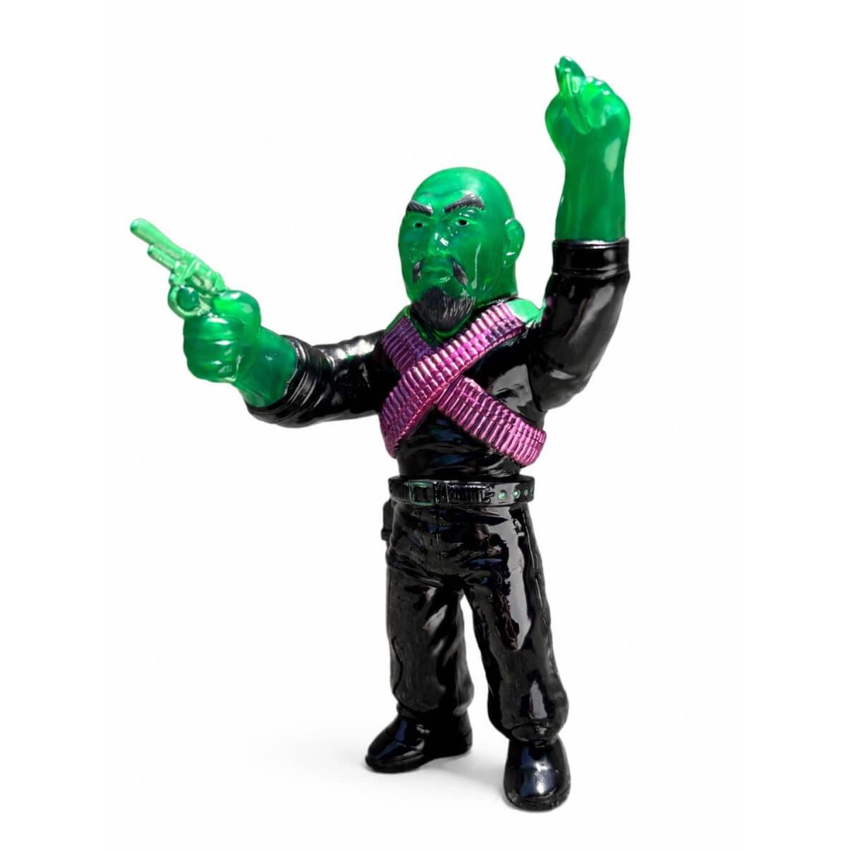 Toxic Green  Man of Many Weapons