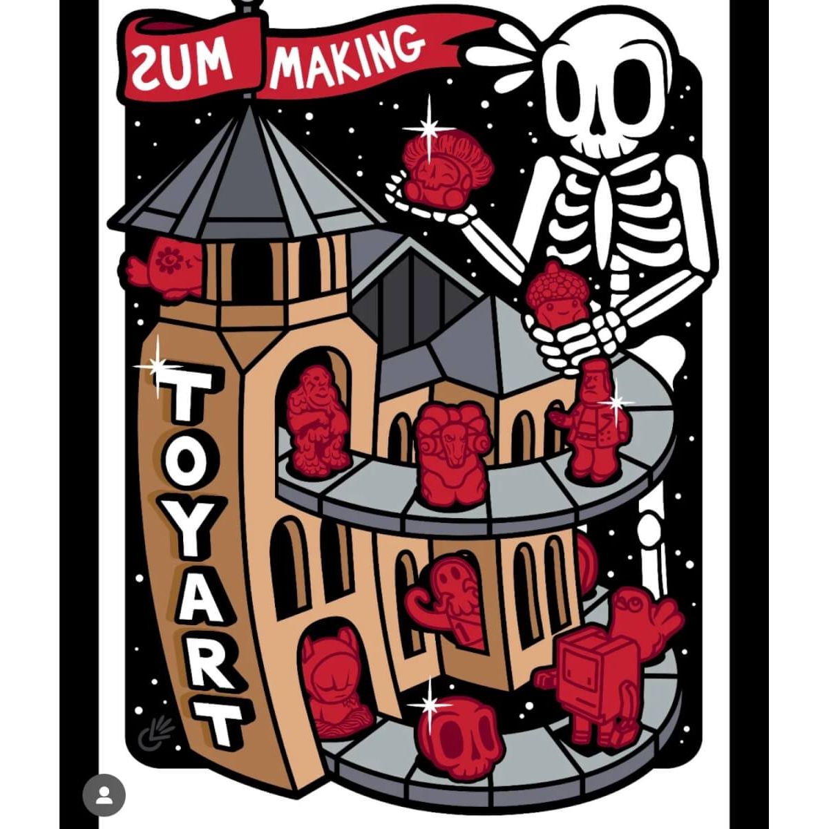 Toyart UK Giclee print