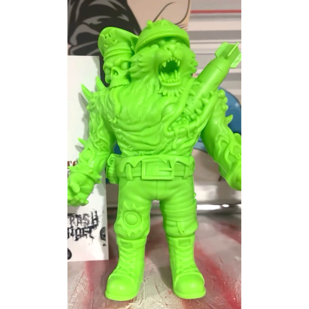 TraSH TiGEr Slime Green