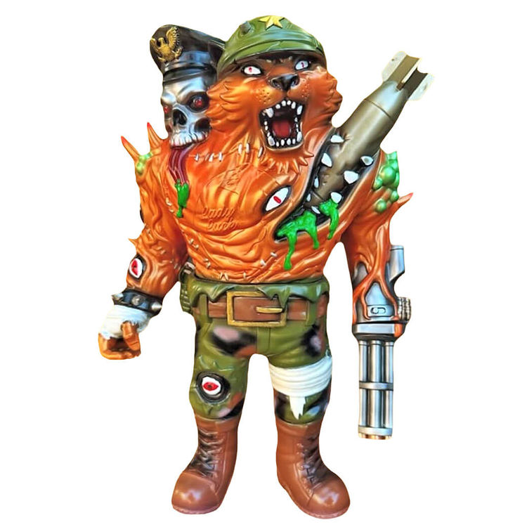 TraSH TiGeR Orange by Panda Propaganda Toys