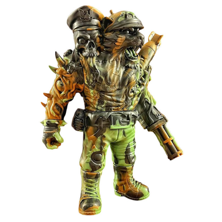 TraSH Tiger Green Camo by Panda Propaganda Toys