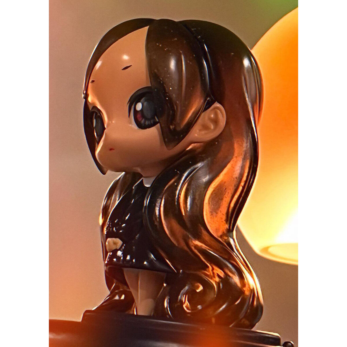 Trailly Clear Black with Lame