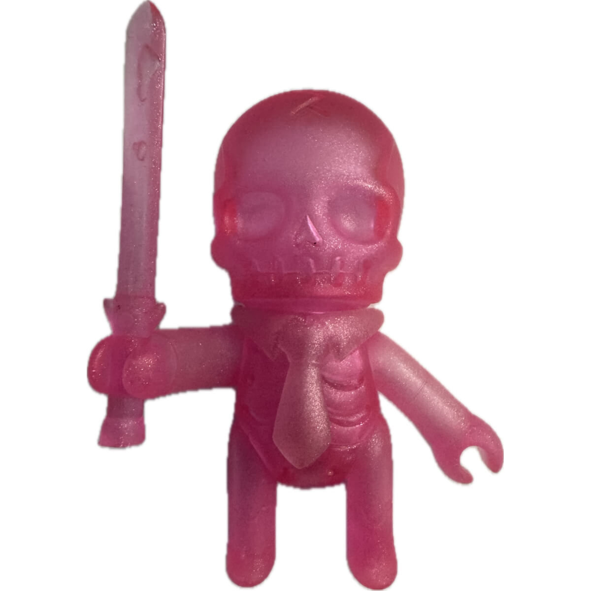 Translucent Pink Glitter Gaikochu Swordsman