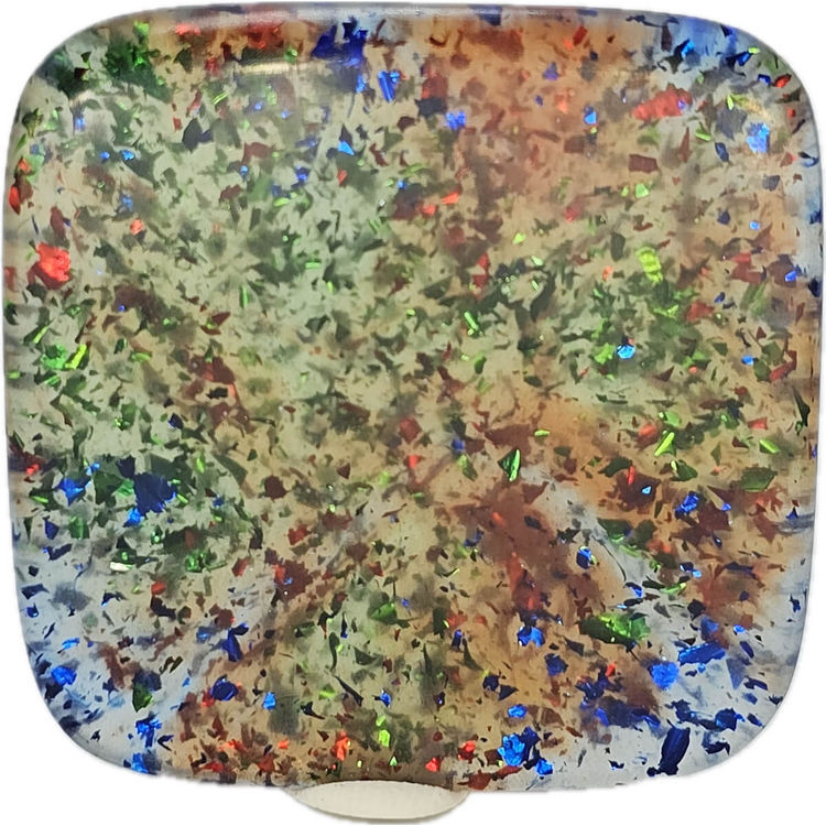 Transparent RGB Foil - Worry Pebble by Glow Man Dan