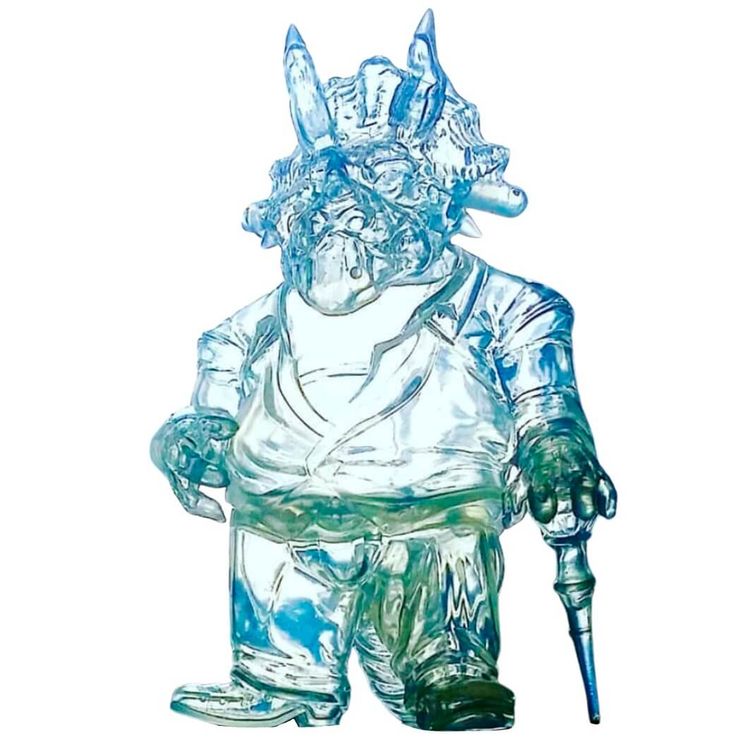 Transparent Triceratops Boss Vito Roberts by Spawnmax
